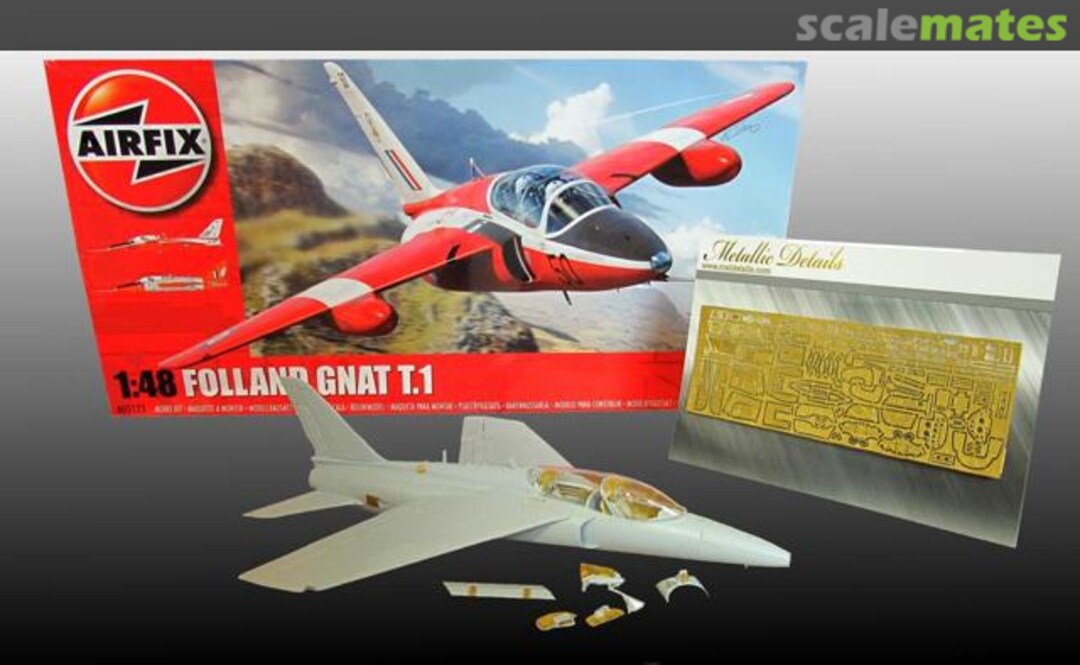 Boxart Folland Gnat T.1 MD4808 Metallic Details