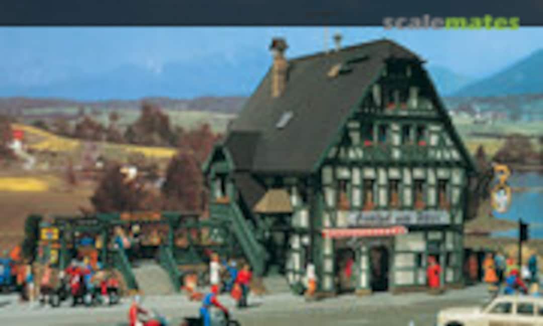 Gasthof zum Adler Inn with interior and LED lighting (Vollmer 43736)