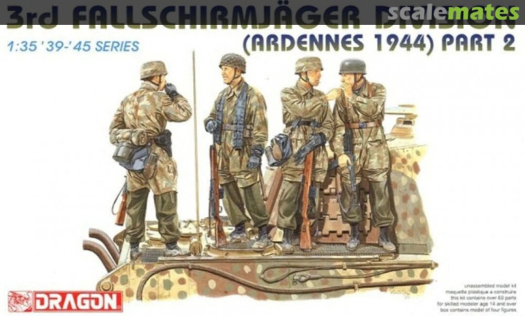 Boxart 3rd Fallschirmjäger Division 6143 Dragon Boxart 3rd Fallschirmjäger Division 6143 Dragon