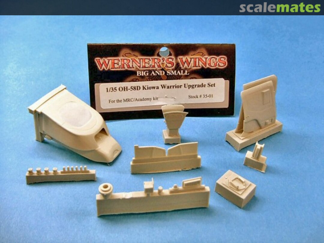 Boxart Kiowa Warrior Upgrade Set 35-01 Werner's Wings