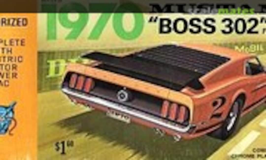1:32 1970 Ford Mustang&quot;Boss 302&quot; Fastback (Palmer Plastics M703)