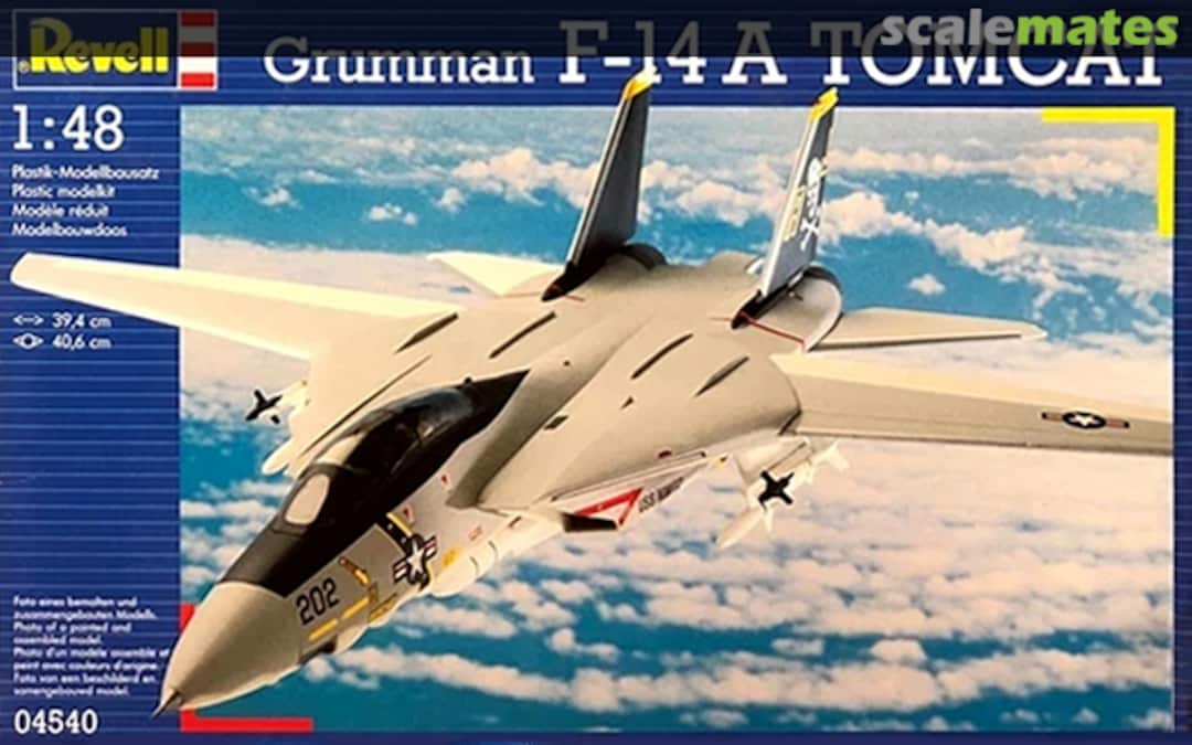 Boxart Grumman F-14A Tomcat 04540 Revell Boxart Grumman F-14A Tomcat 04540 Revell