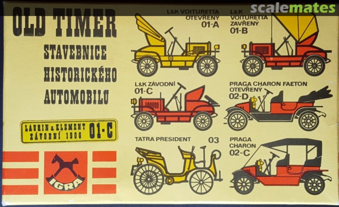 Boxart Laurin&Clement 01-C IGRA Boxart Laurin&Clement 01-C IGRA