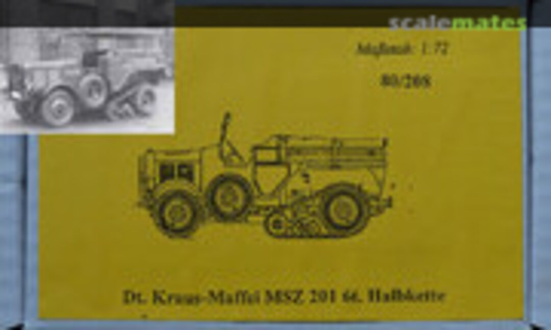 1:72 Kraus-Maffei MSZ 201 6t. (1931) (M.G.M. 80/208) 80/208