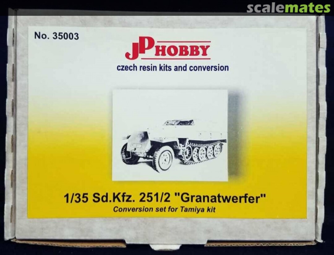 Boxart Sd.Kfz. 251/2 "Granatwerfer" 35003 JP Hobby Boxart Sd.Kfz. 251/2 "Granatwerfer" 35003 JP Hobby