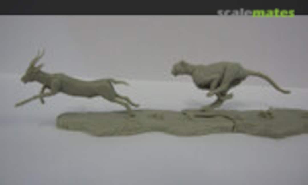 1:35 Cheetah chasing Gazelle (Cix Models CixM54008) CixM54008