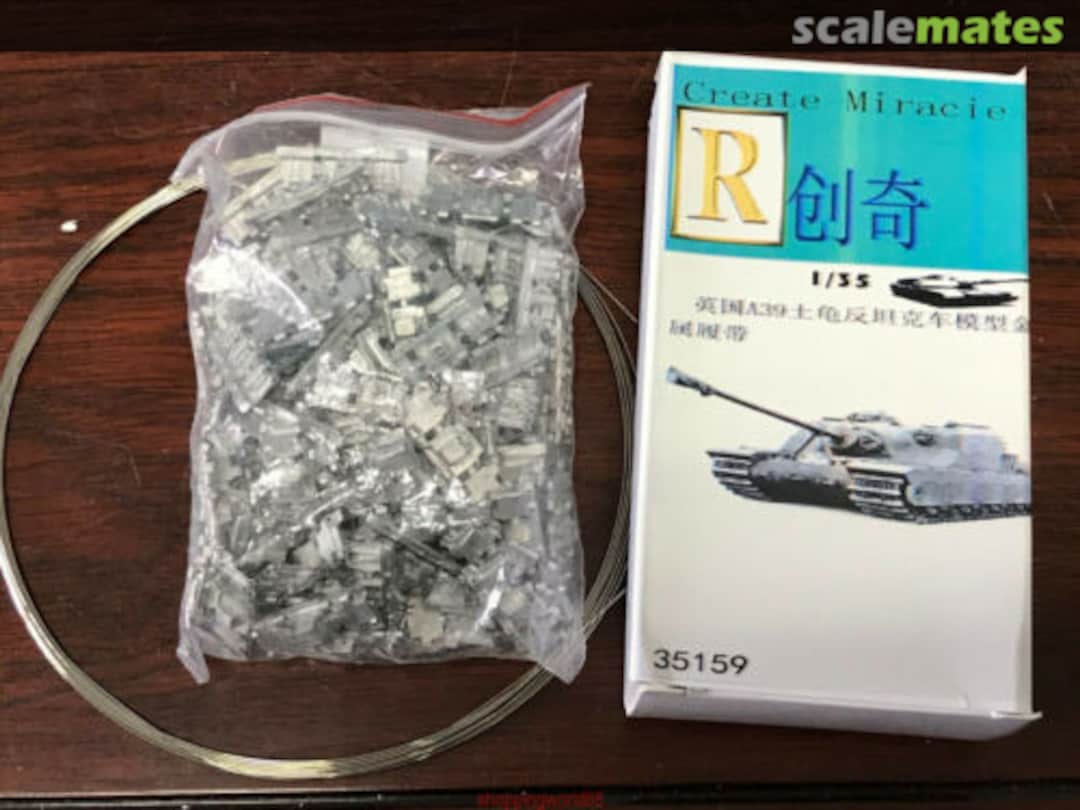 Boxart Metal Tracks for A39 Tortoise 35159 R Model Boxart Metal Tracks for A39 Tortoise 35159 R Model