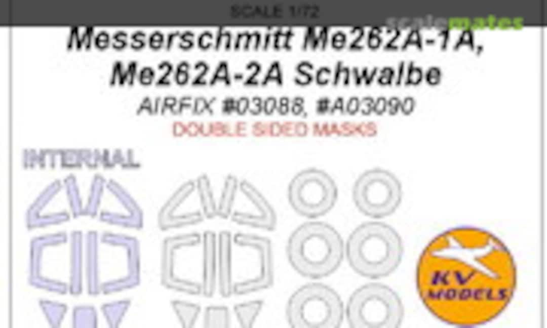 1:72 Me-262A (Double-sided) (KV Models 72924-1) 72924-1