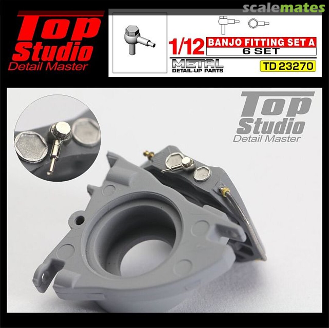 Boxart Banjo fitting set TD23270 Top Studio