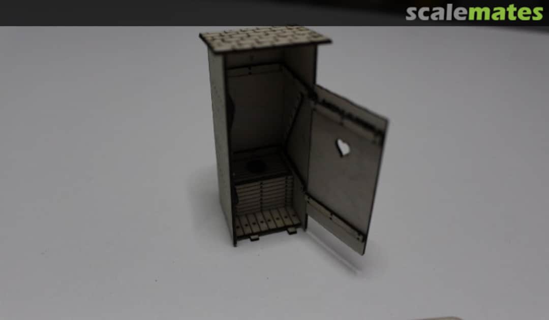 Boxart Toilettenhäuschen 35061 Modellbau Lasercut Boxart Toilettenhäuschen 35061 Modellbau Lasercut