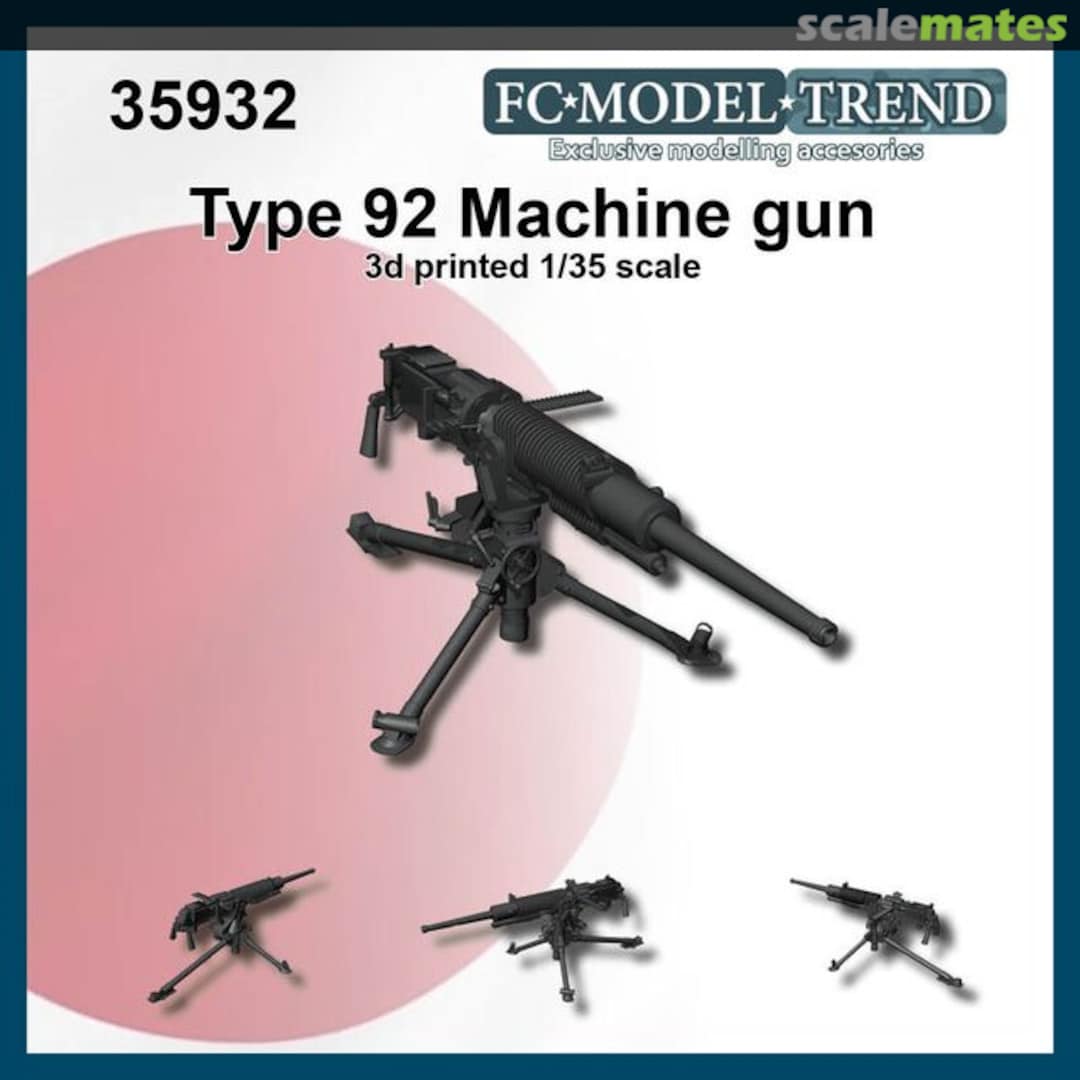 Boxart Type 92 machine gun 35932 FC Model Trend Boxart Type 92 machine gun 35932 FC Model Trend