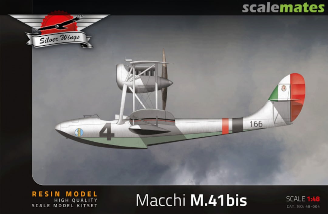 Boxart Macchi M.41bis 48-004 Silver Wings Boxart Macchi M.41bis 48-004 Silver Wings