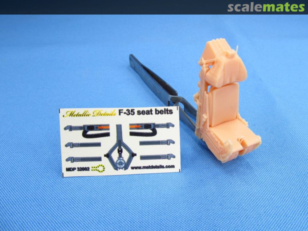Boxart F-35A. Ejection seat MDR3231 Metallic Details Boxart F-35A. Ejection seat MDR3231 Metallic Details