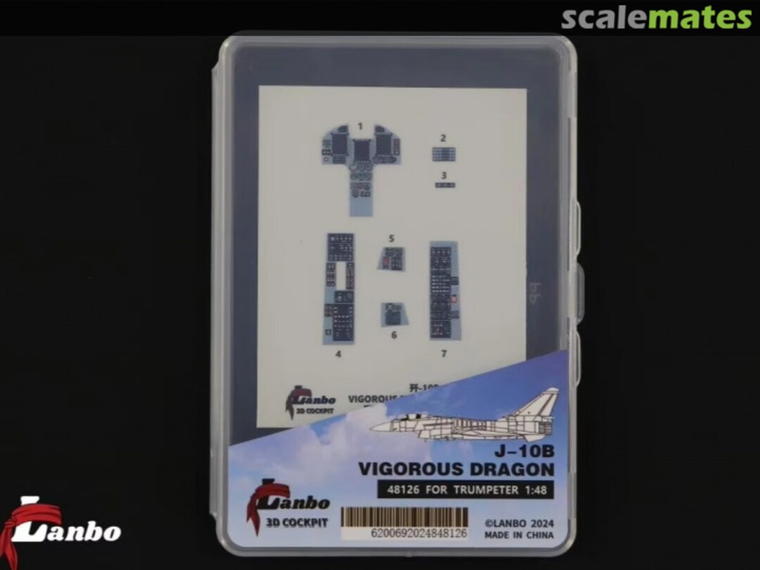 Boxart J-10B Vigorous Dragon 48126 Lanbo Models Boxart J-10B Vigorous Dragon 48126 Lanbo Models