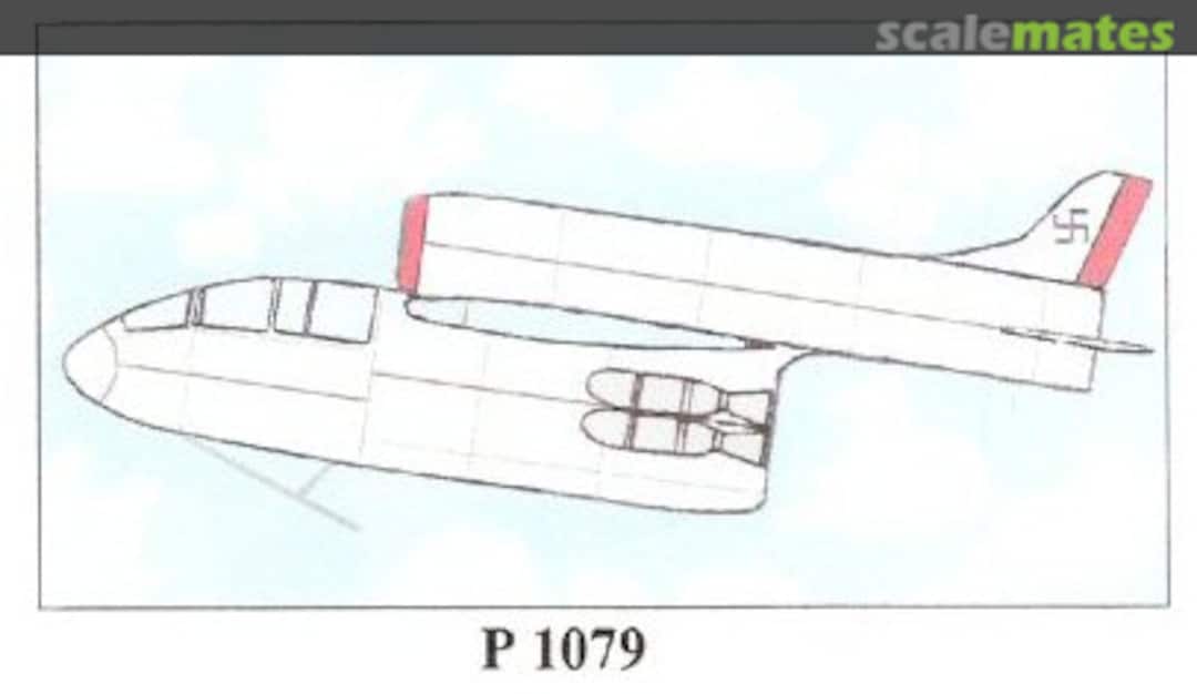 Boxart Heinkel P.1079 72015 VAMI Models Boxart Heinkel P.1079 72015 VAMI Models