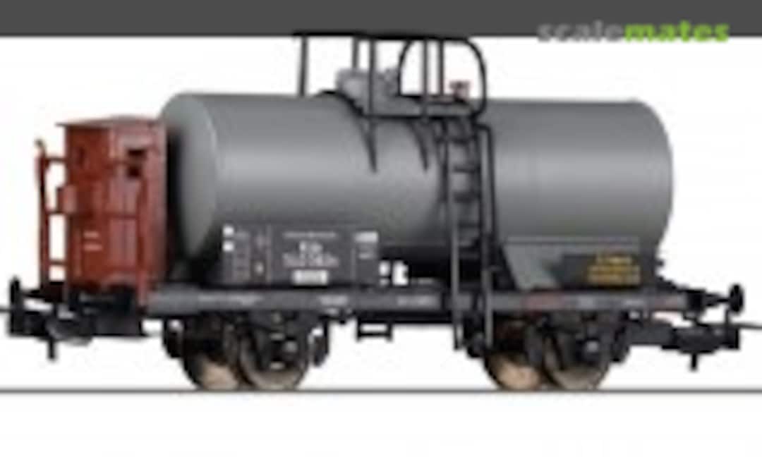 Kesselwagen eingestellt bei der DRG DC (Tillig 77042)