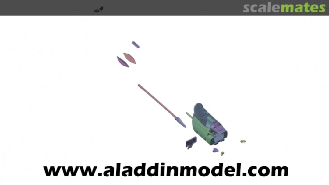 Boxart MiG-21 LanceR conversion set 00166 Aladdin Model