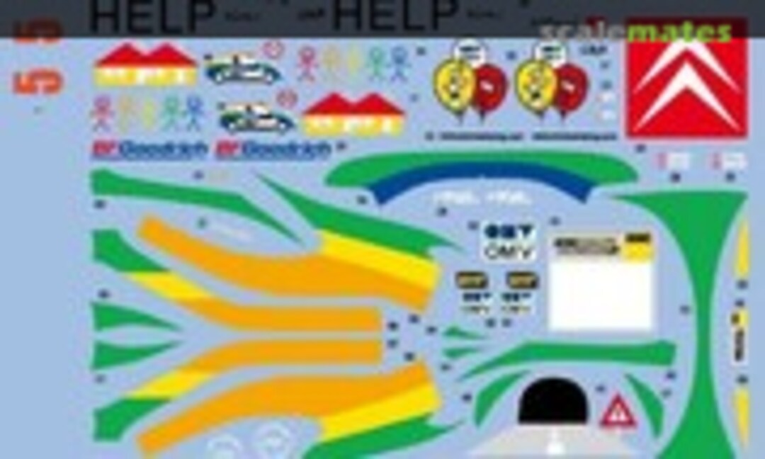 1:24 Citroën Xsara WRC 2007 (Shunko Models SHK-D077) SHK-D077