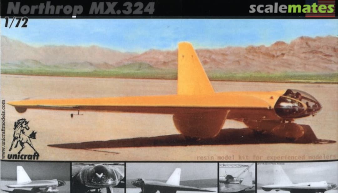 Boxart Northrop MX-324 UC132 Unicraft Models Boxart Northrop MX-324 UC132 Unicraft Models