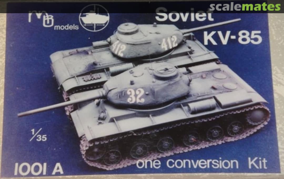 Boxart Soviet KV-85 1001A MB Models Boxart Soviet KV-85 1001A MB Models