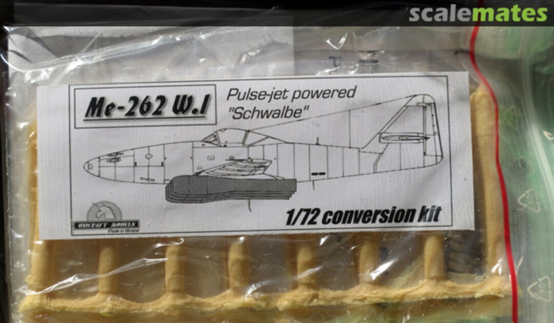 Boxart Messerschmitt Me-262 W.1 Unicraft Models Boxart Messerschmitt Me-262 W.1 Unicraft Models