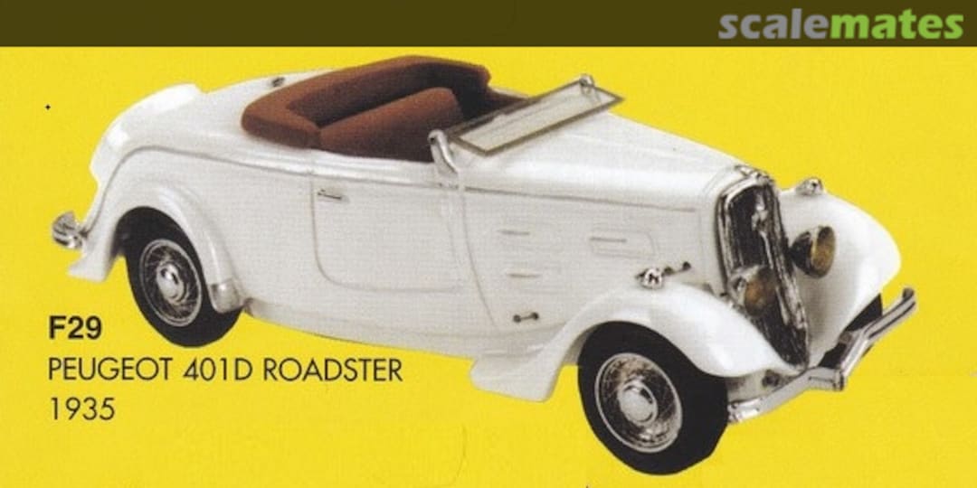 Boxart Peugeot 401D Roadster CCC F29 Chat C'Est Chouette Boxart Peugeot 401D Roadster CCC F29 Chat C'Est Chouette