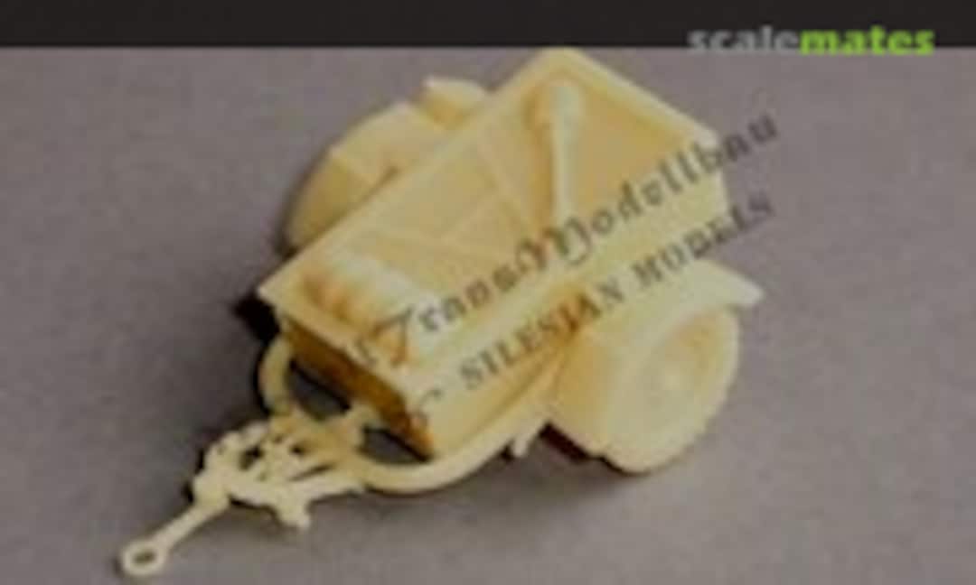 1:72 Sd.Anh. 51 Munitionsanhänger für 2 cm Flak, Modelltrans, 72050 (Modell Trans Modellbau MT72050) MT72050