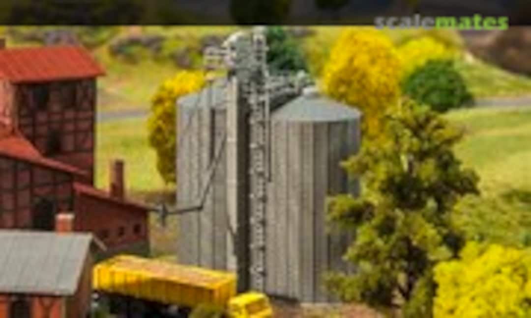 2 Grain silos (Faller 222216)
