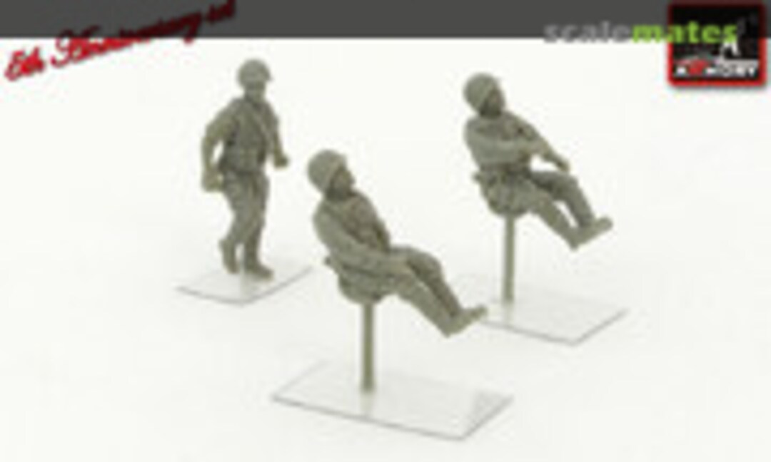 1:72 ZU-23-2 Rogatka crew (Armory F7207) F7207