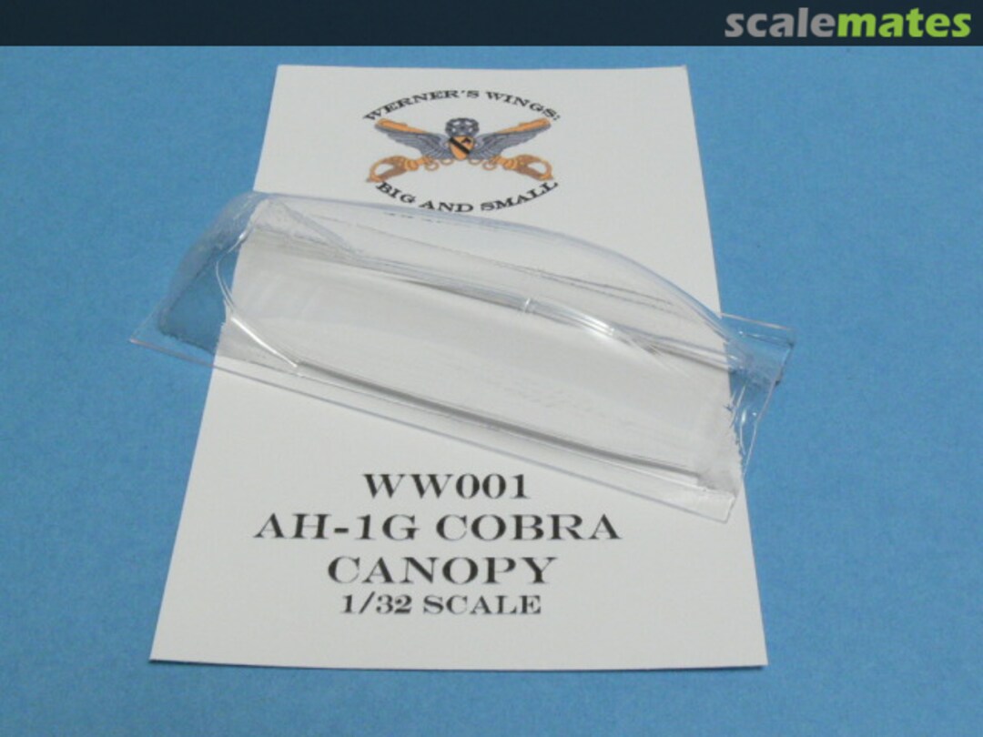 Boxart AH-1G Cobra Canopy 32-01 Werner's Wings Boxart AH-1G Cobra Canopy 32-01 Werner's Wings