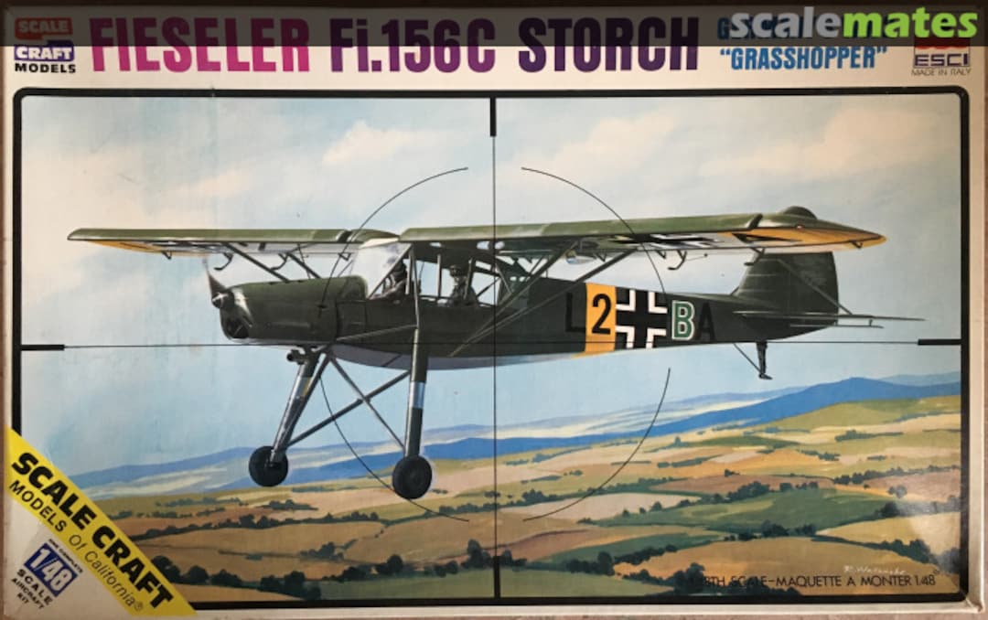 Boxart Fieseler Fi.156C Storch SC-4019 ESCI/Scale Craft Boxart Fieseler Fi.156C Storch SC-4019 ESCI/Scale Craft