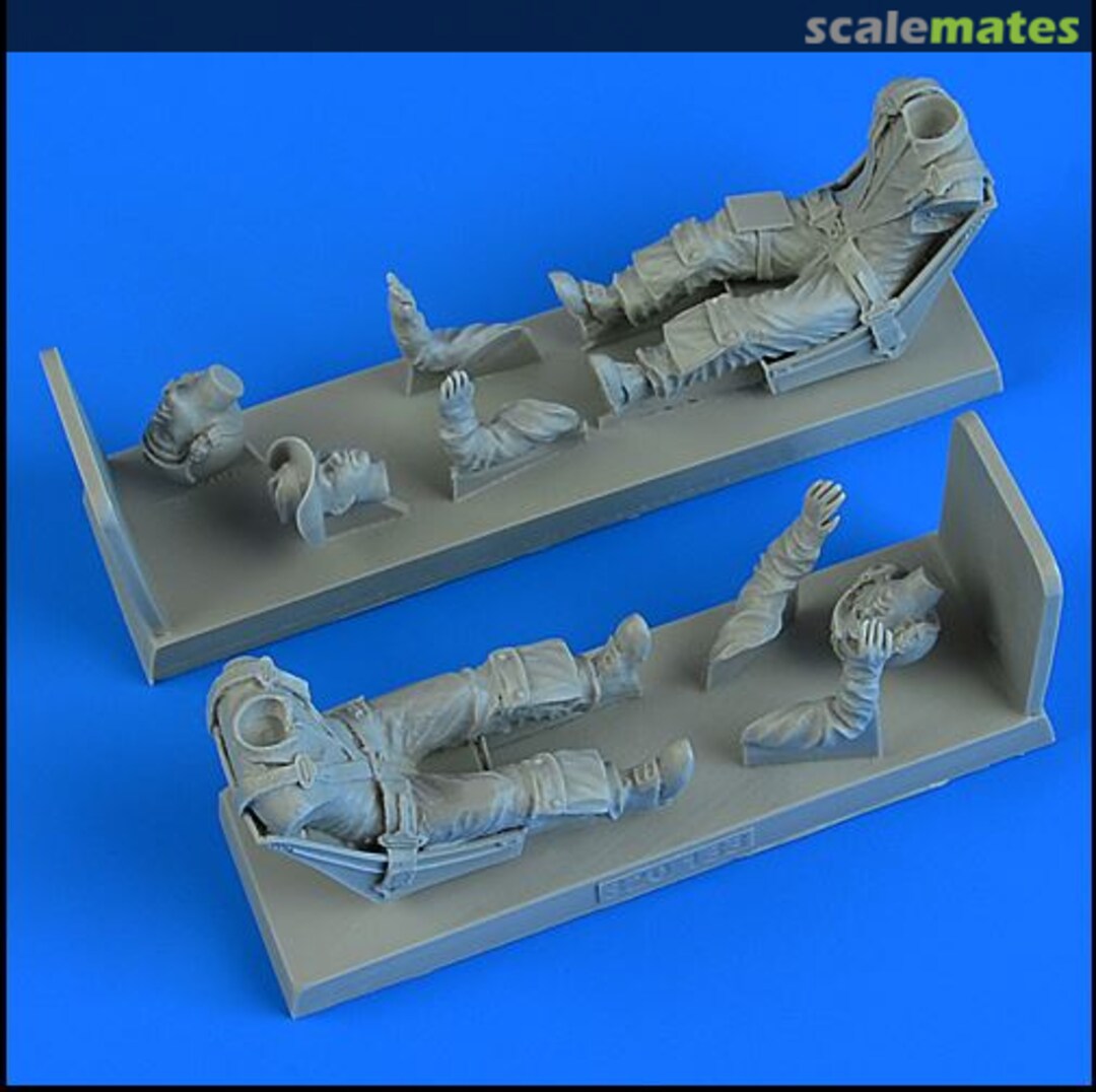 Boxart U.S.A.F. Pilot & Instructor with seats for T-28B Trojan, Vietnam War 320 133 Aerobonus Boxart U.S.A.F. Pilot & Instructor with seats for T-28B Trojan, Vietnam War 320 133 Aerobonus