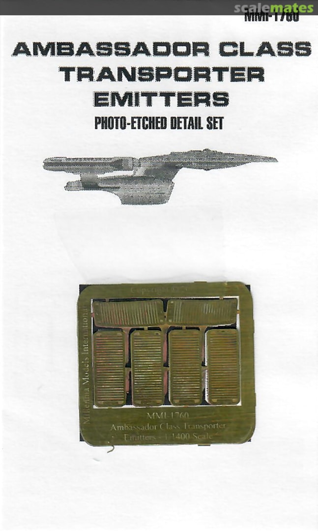 Boxart Ambassador Class Transporter Emitters MMI-1760 Millennia Models International Boxart Ambassador Class Transporter Emitters MMI-1760 Millennia Models International