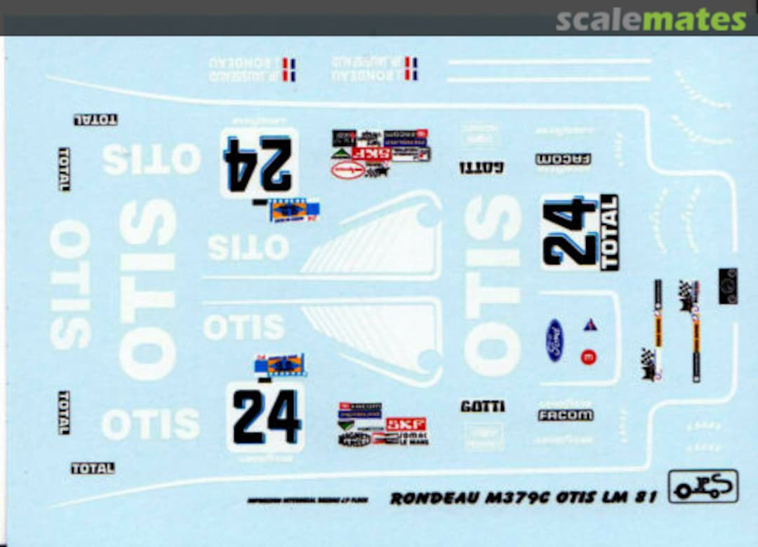 Boxart Rondeau M379C "Otis"  JPS Miniatures Auto