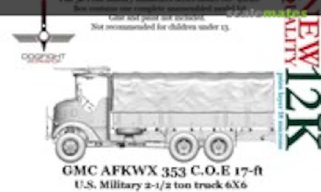 1:48 1942 GMC AFKWX 353 - U.S. Military 2-1/2 Ton Truck open cab (Dogfight Workshop 48A10) 48A10