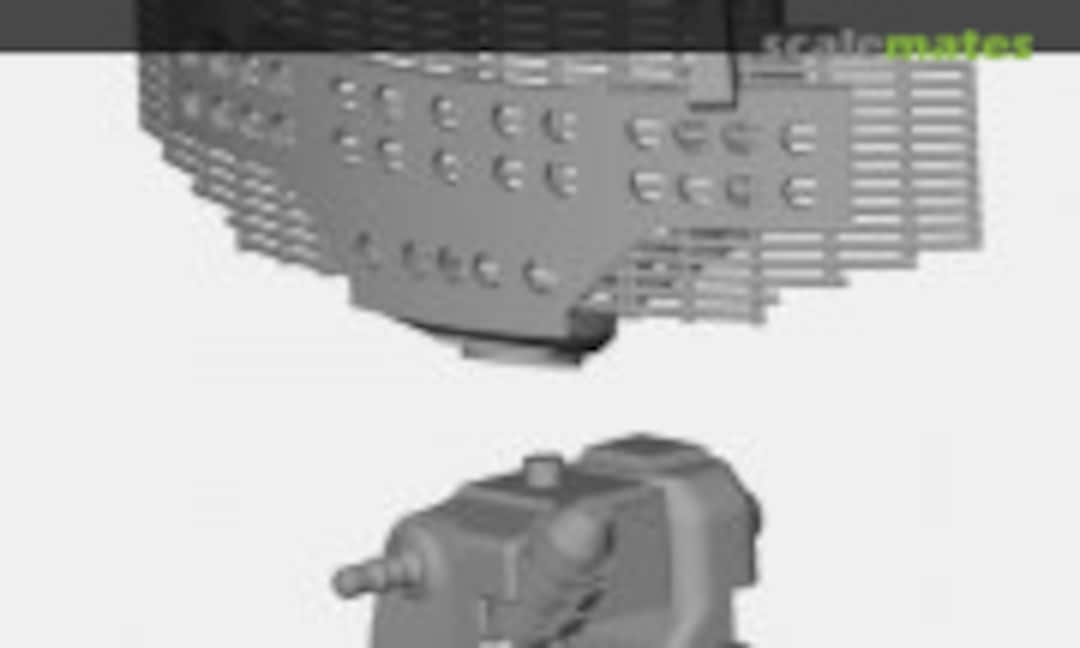 1:350 French Radar DRBV-11 (L'Arsenal 3D 350 279) 3D 350 279