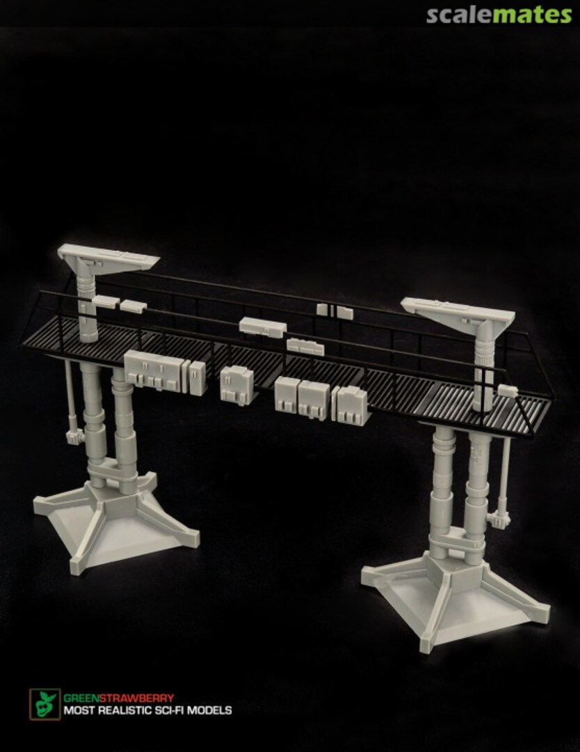 Boxart Imperial Service Gantry 20524-1/32 Greenstrawberry Boxart Imperial Service Gantry 20524-1/32 Greenstrawberry