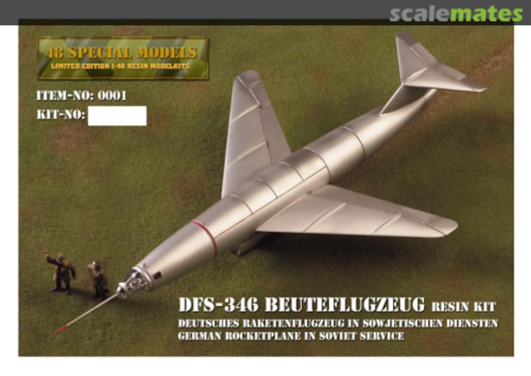 Boxart DFS 346 Beuteflugzeug 0001 48 Special Models