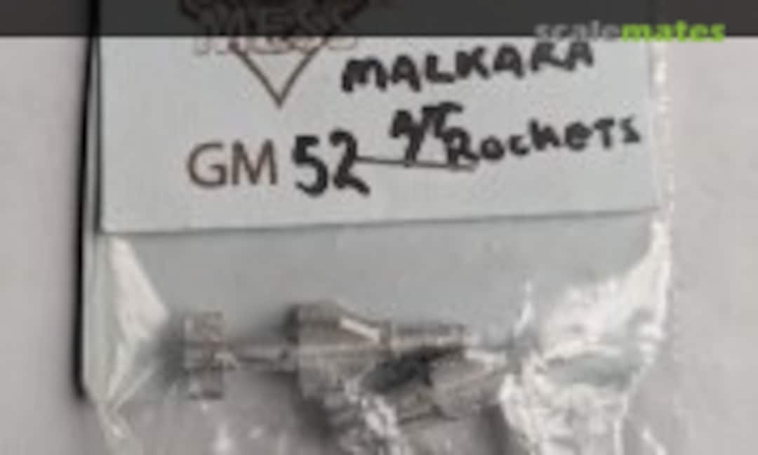 1:72 Malkara rockets (Sgts' Mess GM52) GM52