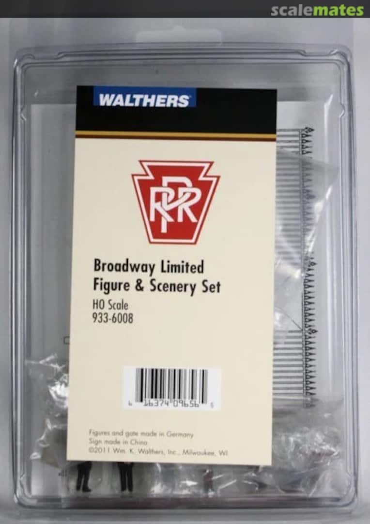 Boxart Broadway Limited Figure and Scenery Set 933-6008 Walthers Boxart Broadway Limited Figure and Scenery Set 933-6008 Walthers