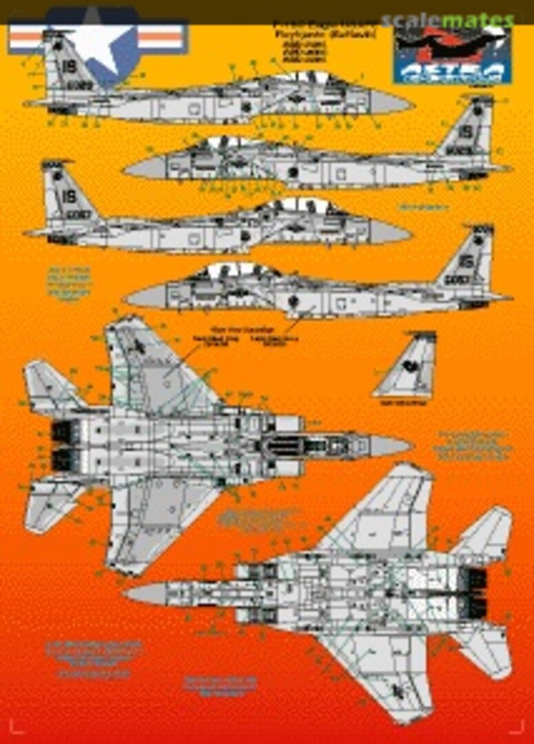 Boxart USAFE F-15C Reykjavik ASD-7205 Astra Decals