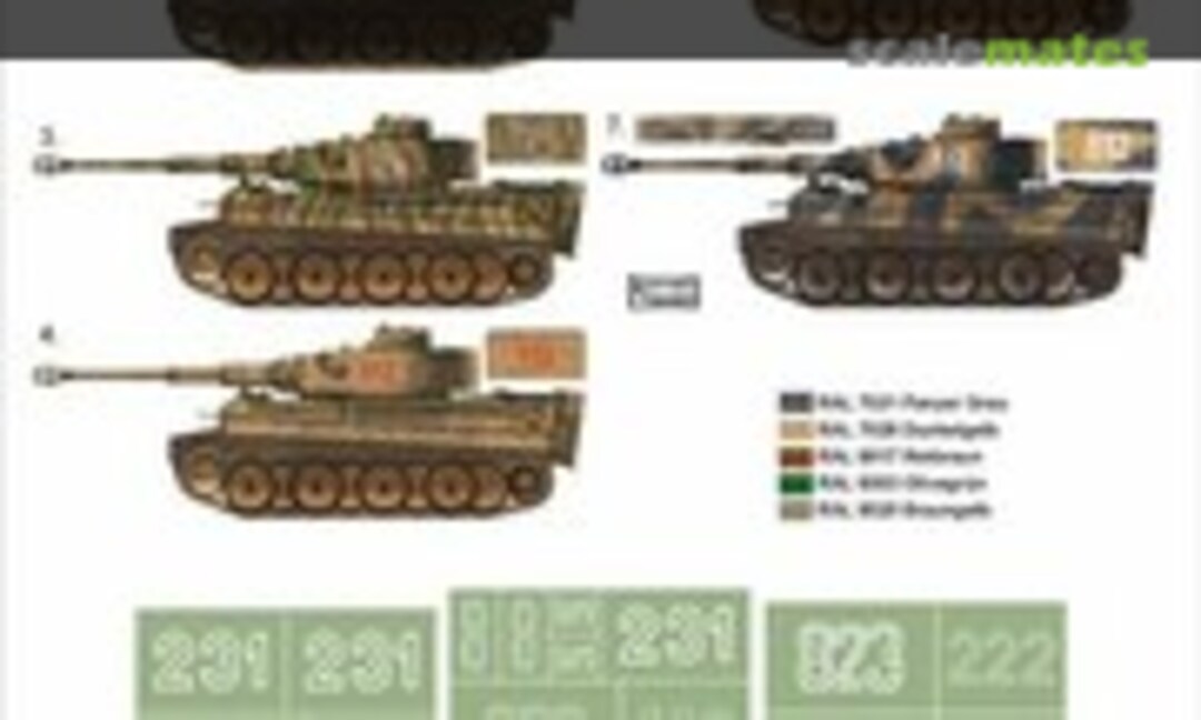 1:16 Panzerkampfwagen VI Tiger I (Early) (Montex K16005) K16005