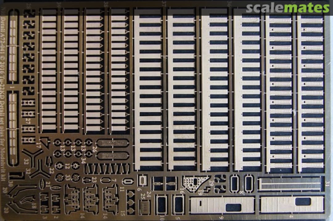 Boxart Tu-22KD Blinder - PE Detail Set PLUS A72-041 NH Detail Boxart Tu-22KD Blinder - PE Detail Set PLUS A72-041 NH Detail
