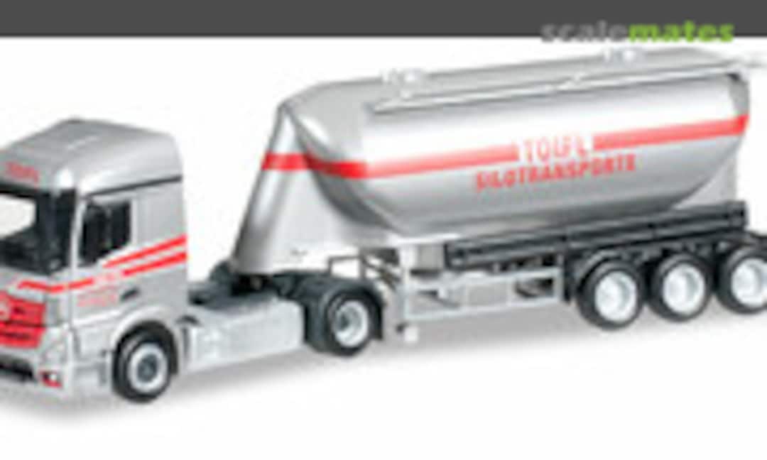 Mercedes-Benz Actros Streamspace Eutersilo-Sattelzug &quot;Toifl&quot; (Herpa 912143)
