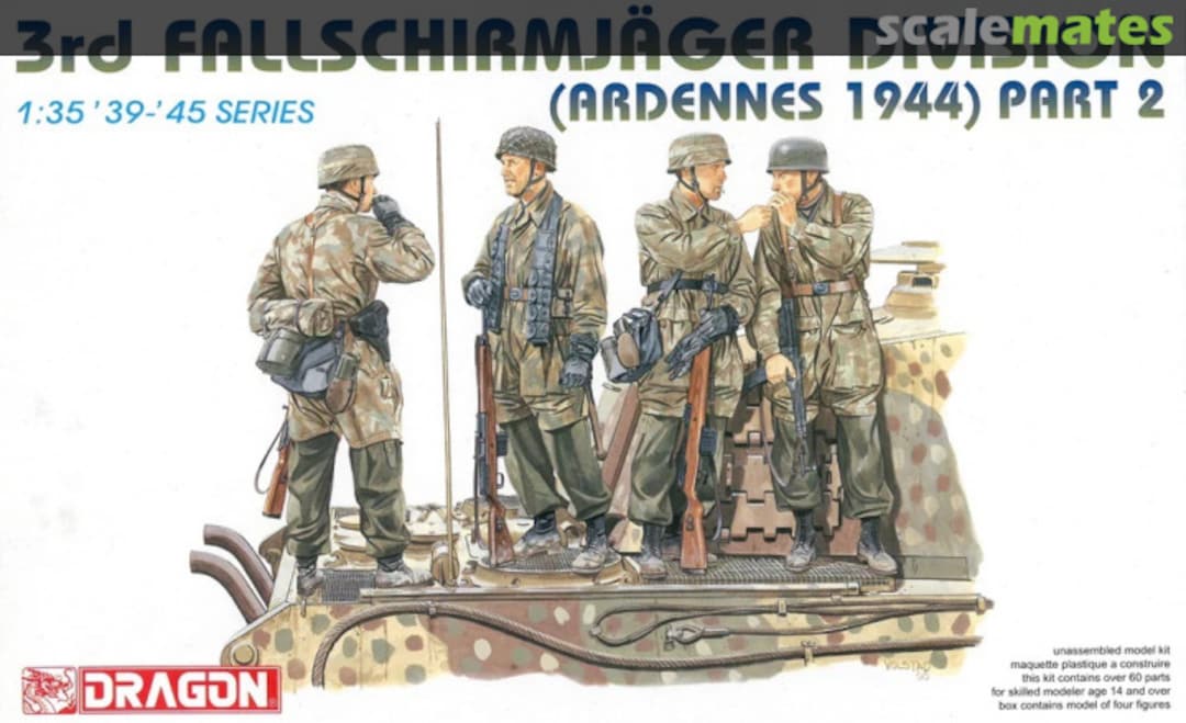 Boxart 3rd Fallschirmjäger Division 6170 Dragon