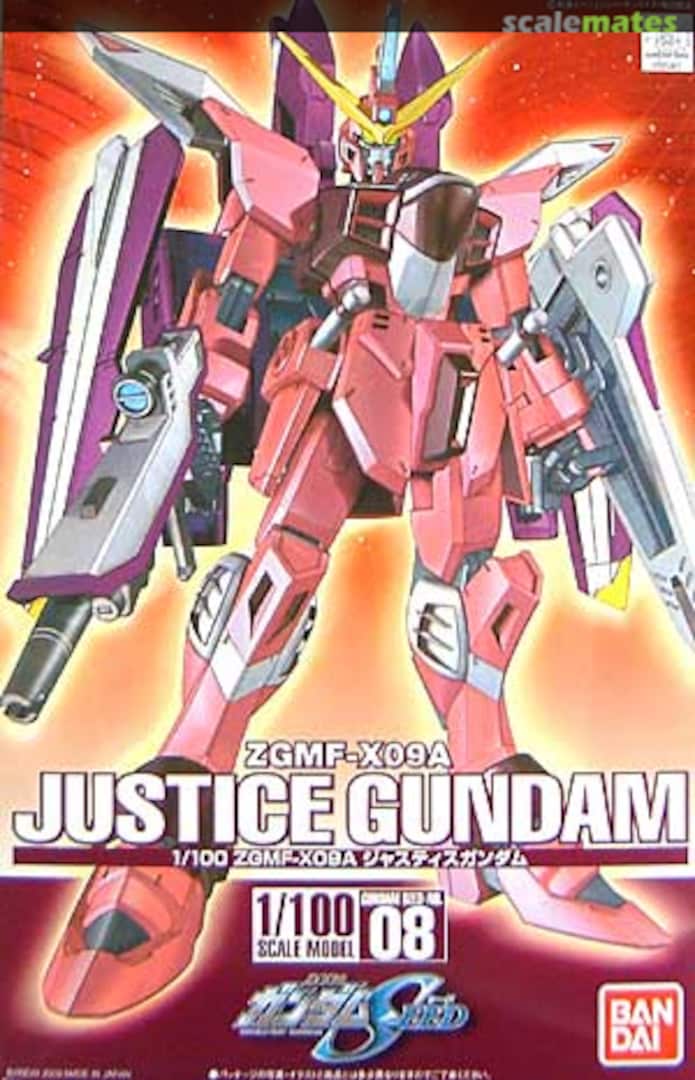 Boxart ZGMF-X09A Justice Gundam 0120462 Bandai Boxart ZGMF-X09A Justice Gundam 0120462 Bandai