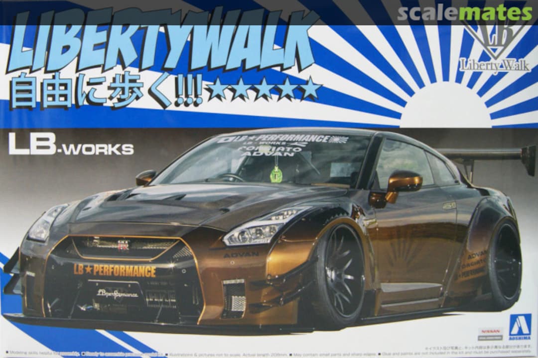 Boxart LB Works R35 GT-R Type 2 Ver.1 055915 Aoshima