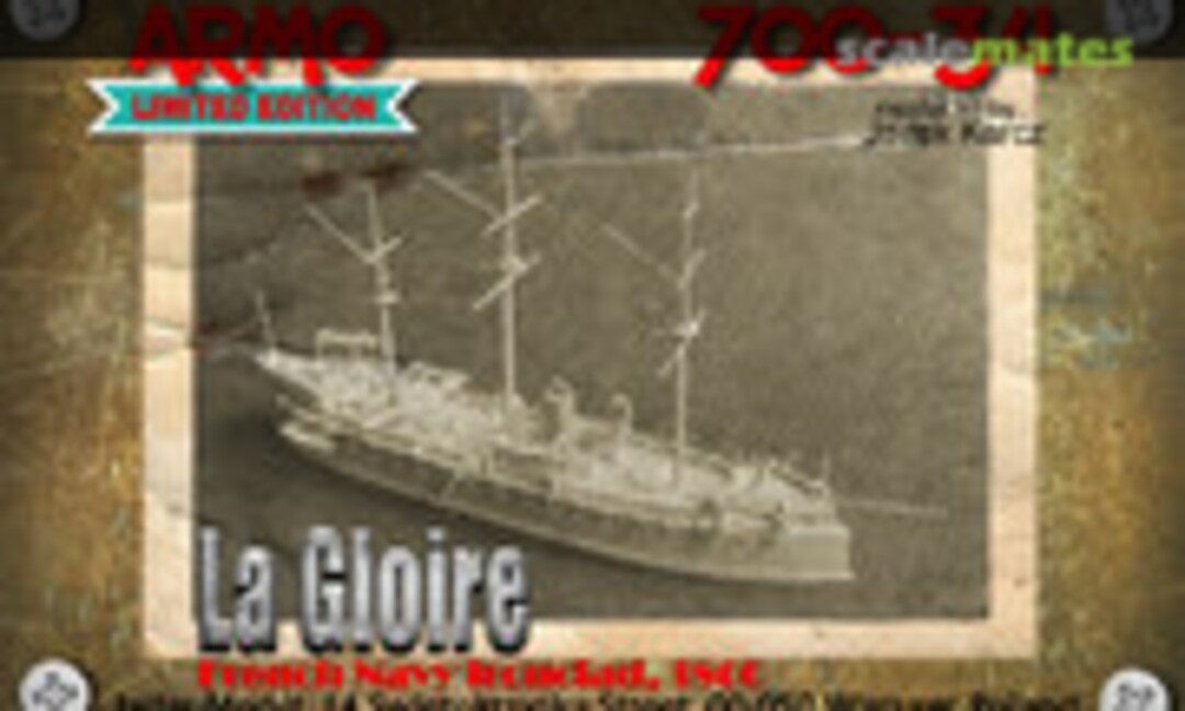 1:700 La Gloire (1860) (Armo 700-34) 700-34