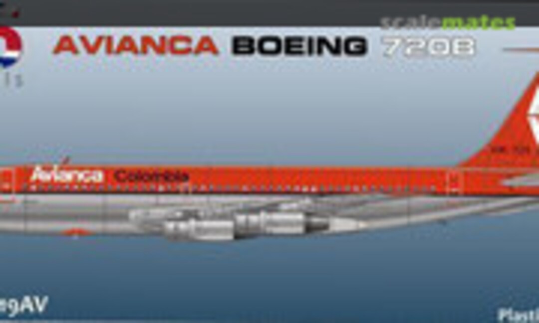 1:144 Avianca Boeing 720B (26 Models TSM4419AV)