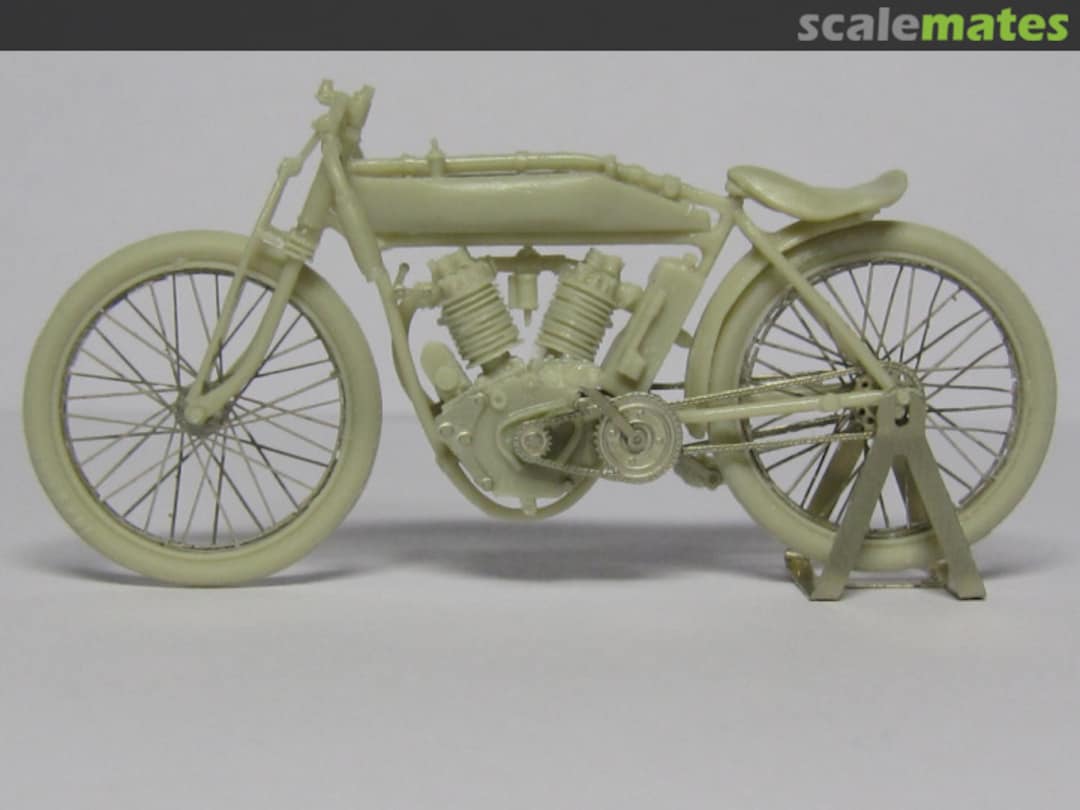 Boxart Indian Board Track Racer with rider CixM021 Cix Models